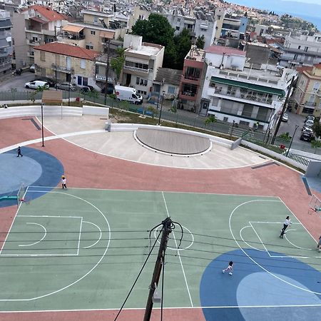 George & Nia Apartment - Central Kavala With Panoramic Terrace View Ngoại thất bức ảnh