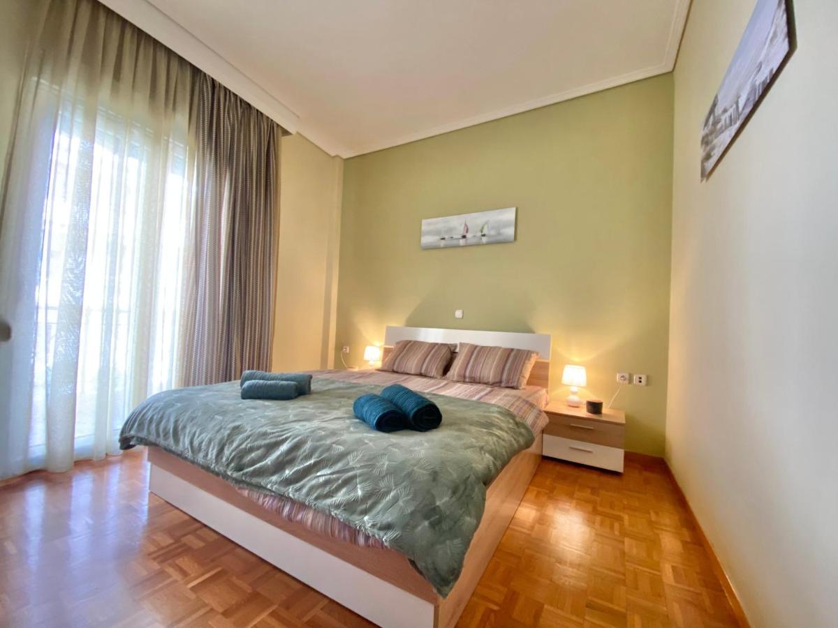 George & Nia Apartment - Central Kavala With Panoramic Terrace View Ngoại thất bức ảnh