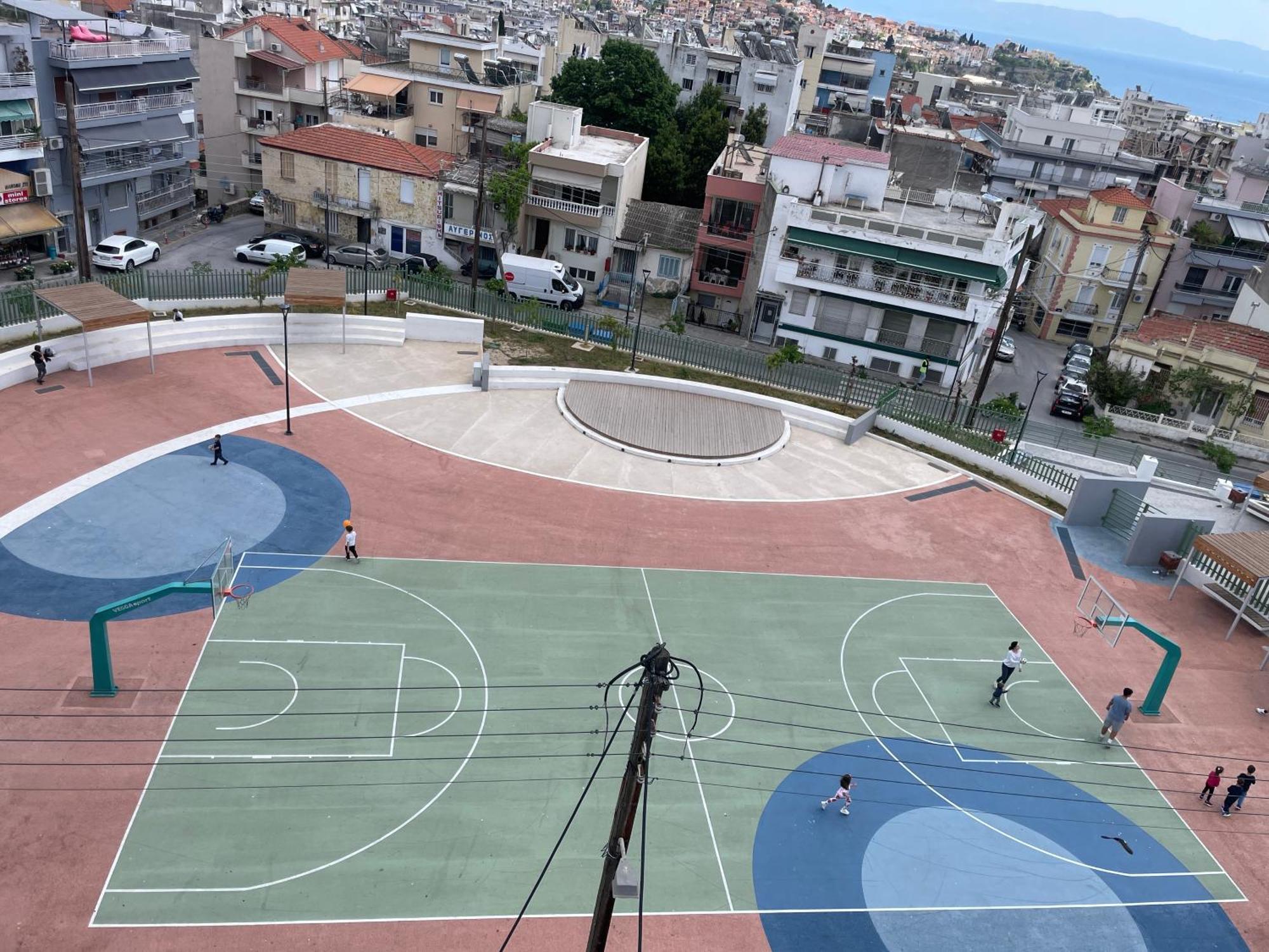 George & Nia Apartment - Central Kavala With Panoramic Terrace View Ngoại thất bức ảnh